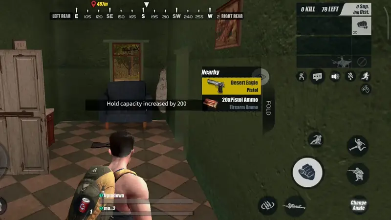 Looting a house on Ghillie Island in ROS Legacy