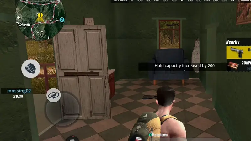 ROS Legacy mode select screen with maps and modes